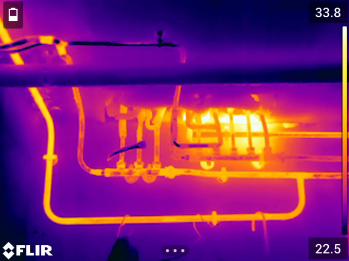 Détection de fuite d’eau avec caméra thermique dans les Bouches-du-Rhône