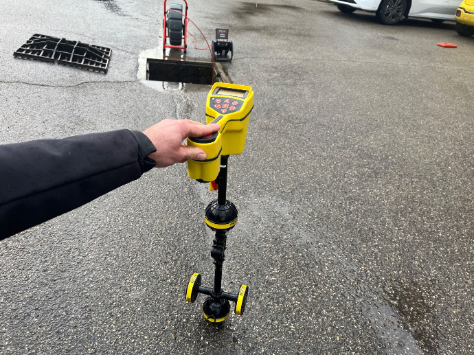 Localisation précise du réseau eaux pluviales